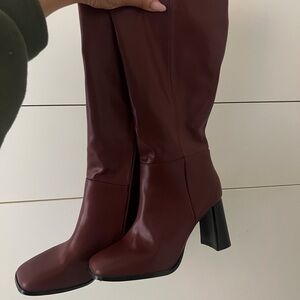 Burgundy Women's Boots